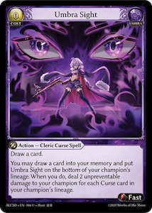 Toy: Umbra Sight (106) [Alchemical Revolution: Starter Decks]