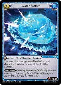 Water Barrier (83) [Alchemical Revolution: Starter Decks]