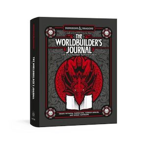 D&D The Worldbuilder's Journal of Legendary Adventures