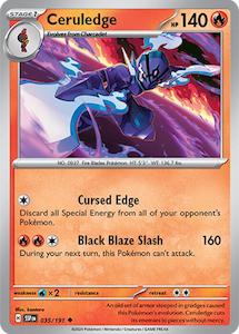 Toy: Ceruledge (035/191) [Scarlet & Violet: Surging Sparks]