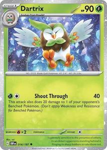 Toy: Dartrix (014/197) (Cosmos Holo) [Miscellaneous Cards]