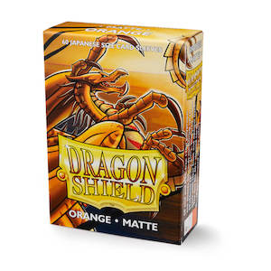 Sleeves - Dragon Shield Japanese - Box 60 - Orange Matte