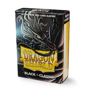 Sleeves - Dragon Shield Japanese - Box 60 - Black Classic