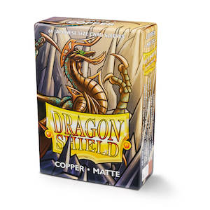 Sleeves - Dragon Shield Japanese - Box 60 - Copper Matte