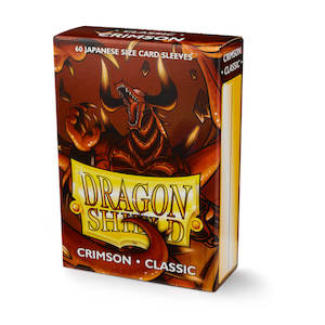 Sleeves - Dragon Shield Japanese - Box 60 - Crimson Classic