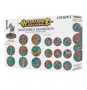 Toy: Shattered Domain 25mm & 32mm Round Bases