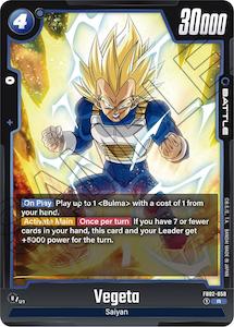 Vegeta (FB02-058) [Blazing Aura]