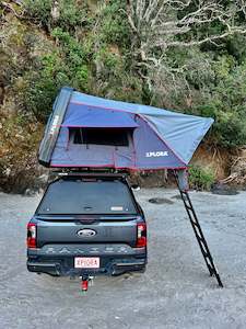 Xplora Hard Shell Roof Top Tent - Black