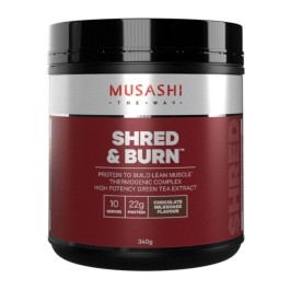 Internet only: Musashi Shred And Burn Protein 340g