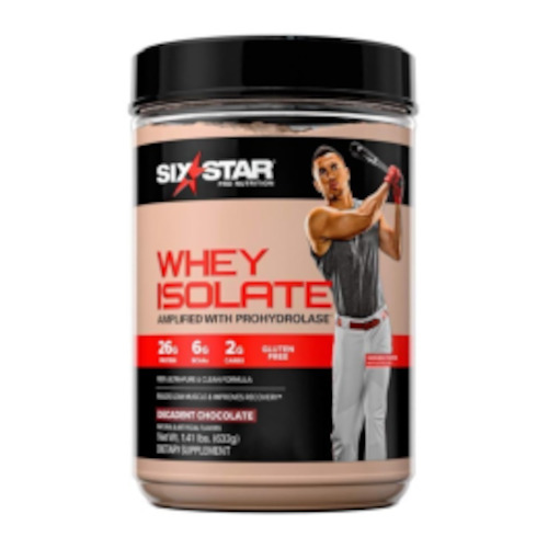 Sixstar Whey Isolate 1.4lb - Decadent Chocolate 09/24 Dated - Promo