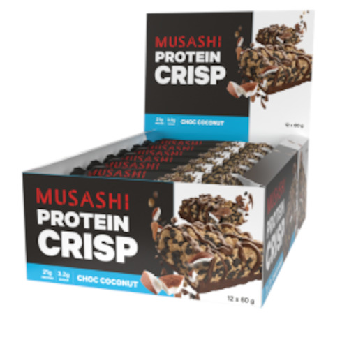 Musashi Protein Crisp Bars (Box)