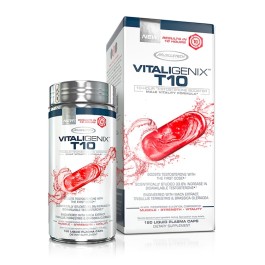 Muscletech Vitaligenix T10 Testosterone Booster 180 Caps - 10/24 Dated