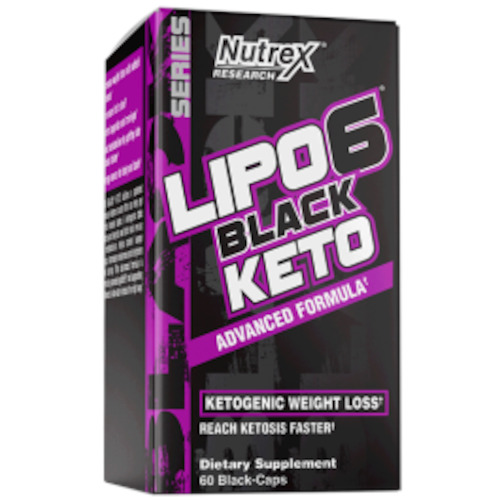 Nutrex Lipo-6 Black Keto Advanced Formula