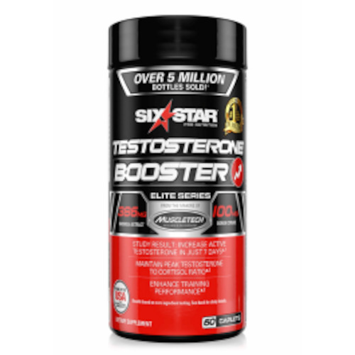 Six Star Elite Series Testosterone Booster 60 Capsules