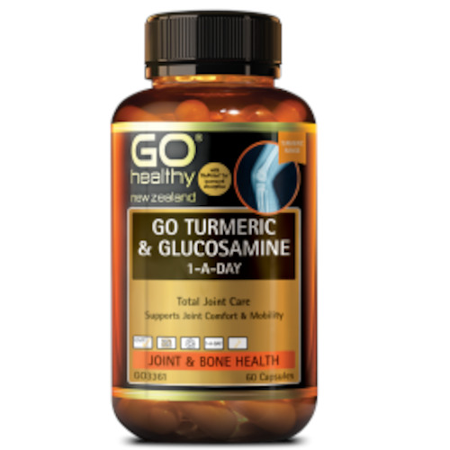 Go Healthy Turmeric + Glucosamine 60 Capsules