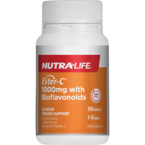 Nutra-Life Ester-c 1000mg + Bioflavonoids 50 tab