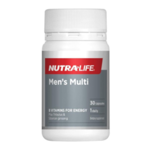 Internet only: Nutra-Life Mens Multi One-a-day 30 Tablets