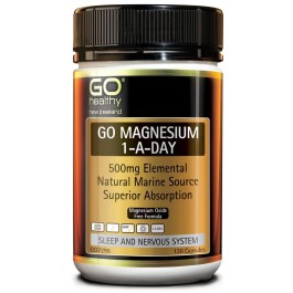 Go Healthy Magnesium 500mg 120 Capsules