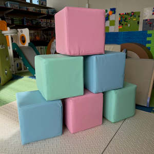 Softplay: Soft Play Blocks pastel 25 x 25cm