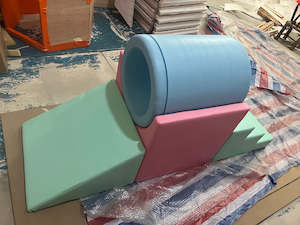 Softplay Steps and Tunnel Pastel