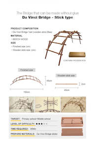 Stem Projects: The Da Vinci Bridge