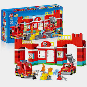 Building Block Fire Station