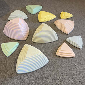 Balance Stepping Stones 11 Piece Set Pastel