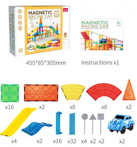 Due Late August Early September 2023: Magnetic Tiles Racing Car Set