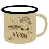 Aaron - Adventure Enamel Mug