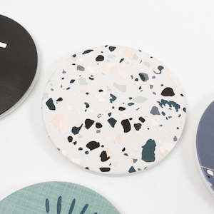 Wholesale trade: Father's Day Grey Terrazzo Coaster