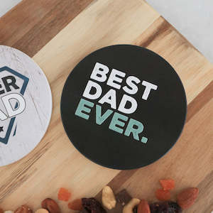 Wholesale trade: Father's Day Best Dad Ever Coaster