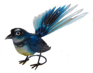 Fantail – Blue – Metal Free Standing