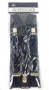 Wholesale trade: Adult Suspender Black