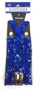 Adult Suspender Shinning Blue