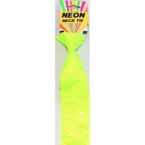 Neon Tie Yellow