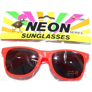 Neon Sunglasses Orange