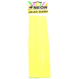 Neon Head Band Yellow