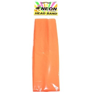 Neon Head Band Orange