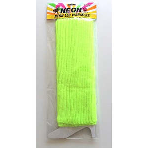 Neon Leg Warmer Yellow