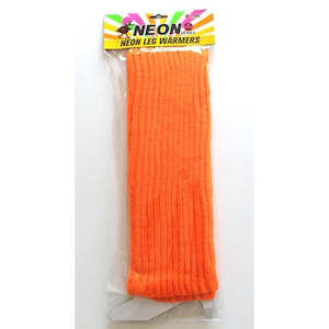 Neon Leg Warmer Orange