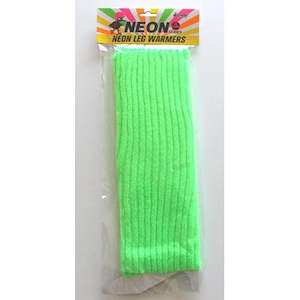 Wholesale trade: Neon Leg Warmer Green