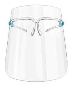 Wholesale trade: Safety Face Shield Protective Facial Full Cover Clear Transparent Glasses Guard Mask