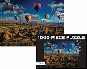 Wholesale trade: Puzzle Landscape Hot Air Balloon