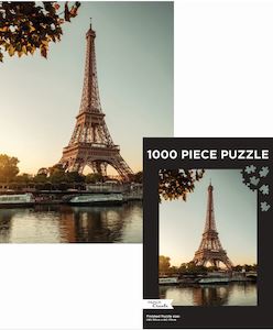 Puzzle Portrait  Eiffel Tower