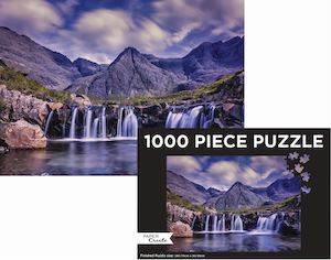 Wholesale trade: Puzzle Landscape Waterfall