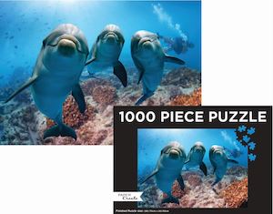 Puzzle Landscape Dolphine