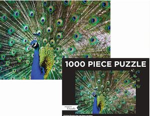 Wholesale trade: Puzzle Landscape Peacock