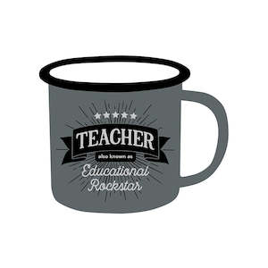 Wholesale trade: Teacher - Adventure Enamel Mug (Copy)