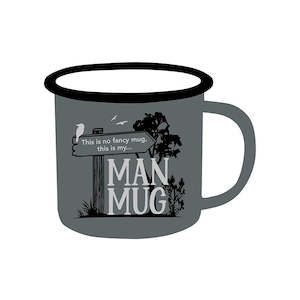 Man Mug - Adventure Enamel Mug