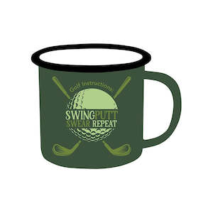 Golf - Adventure Enamel Mug